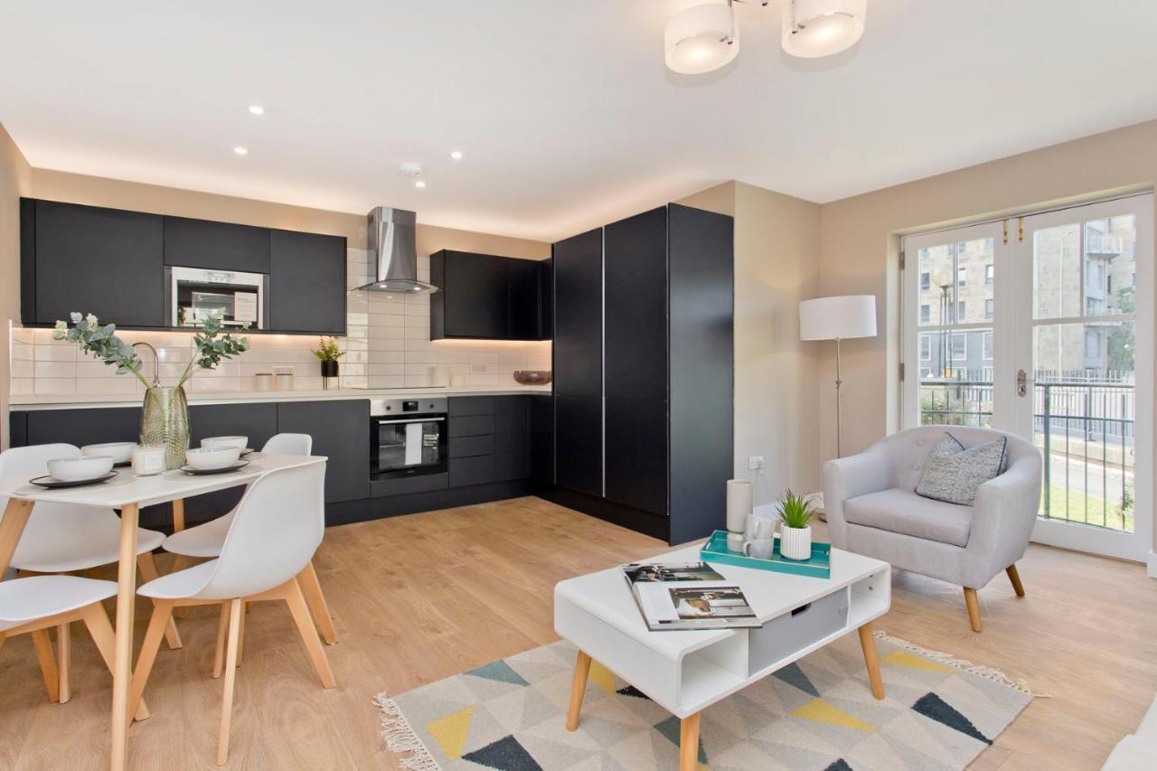 Modern City Centre 2 Bedroom 2 Bathroom Apartments, Main Door Ground With Private Parking Edinburgh Exterior foto
